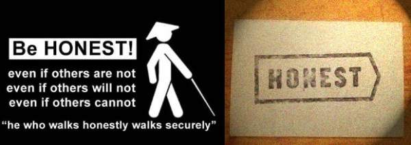 Jujur dlm Bekerja & Bekerja dg Jujur